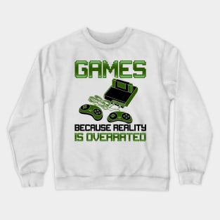 Video Games Lover Crewneck Sweatshirt